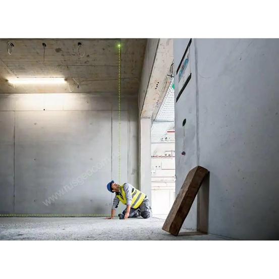 Лазерный уровень Bosch GPL 3 G Professional с калибровкой с зеленым лучом