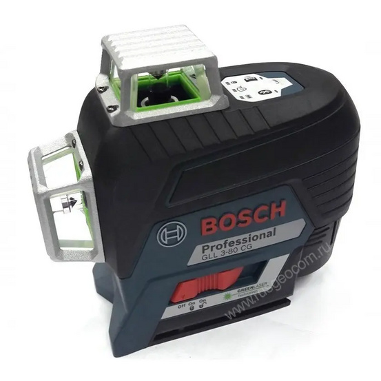 Лазерный уровень Bosch GLL 3-80 CG с калибровкой + BM 1 + GBA 12V + L-Boxx