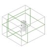 Лазерный уровень Bosch GLL 3-80 CG с калибровкой + BM 1 + GBA 12V + L-Boxx