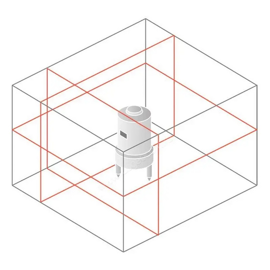 Лазерный уровень Bosch GLL 3-80 C с калибровкой + вкладка под L-BOXX