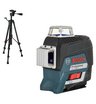 Лазерный уровень Bosch GLL 3-80 C с калибровкой + BT 150