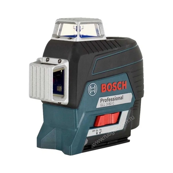 Лазерный уровень Bosch GLL 3-80 C с калибровкой + BM 1 + GBA 12V + LR 7