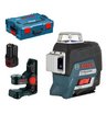 Лазерный уровень Bosch GLL 3-80 C с калибровкой + BM 1 + GBA 12V + L-Boxx