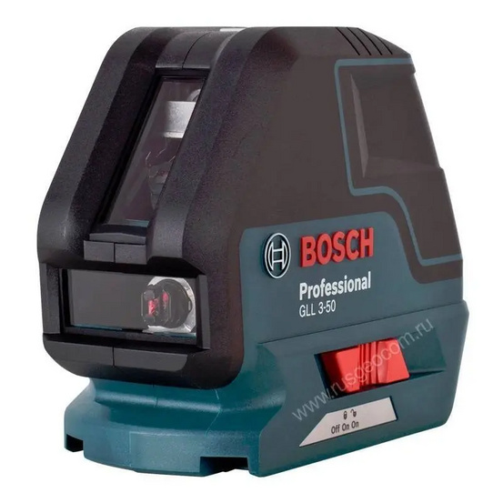 Лазерный уровень Bosch GLL 3-50 Professional с калибровкой + L-BOXX