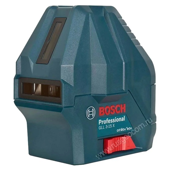 Лазерный уровень Bosch GLL 3-15 X с калибровкой