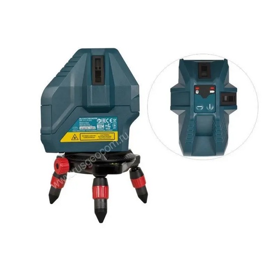 Лазерный уровень Bosch GLL 3-15 X с калибровкой
