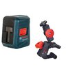 Лазерный уровень BOSCH GLL 2 с калибровкой с держателем MM2