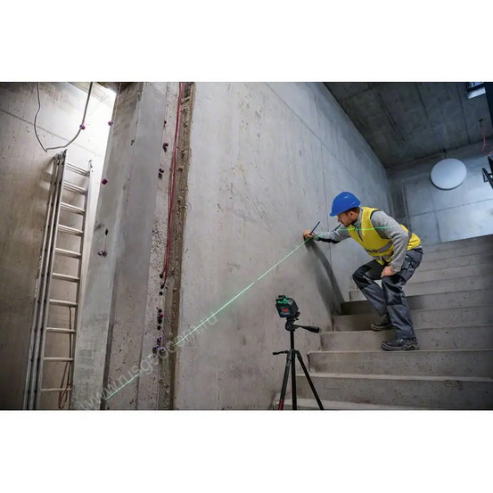 Лазерный уровень Bosch GLL 2-20 G с калибровкой + BT 150 с зеленым лучом