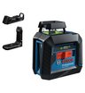 Лазерный уровень Bosch GLL 2-20 G + LB 10 + DK 10 (0.601.065.000) с зеленым лучом