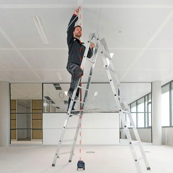 Лазерный уровень BOSCH GCL 2-50 с калибровкой + RM1 + BM3 + LR6 + кейс