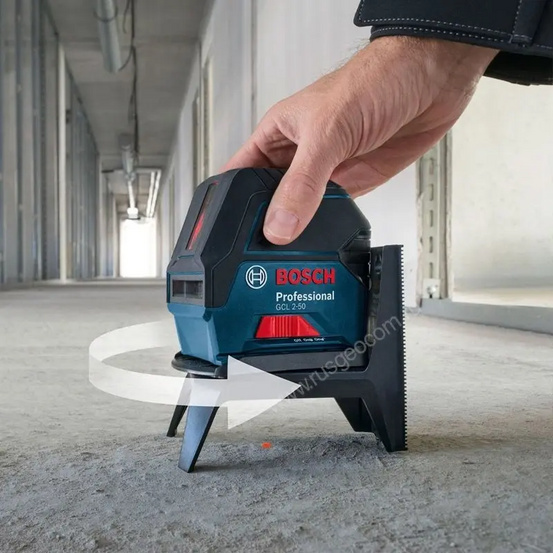 Лазерный уровень BOSCH GCL 2-50 с калибровкой + RM1 + BM3 + LR6 + кейс