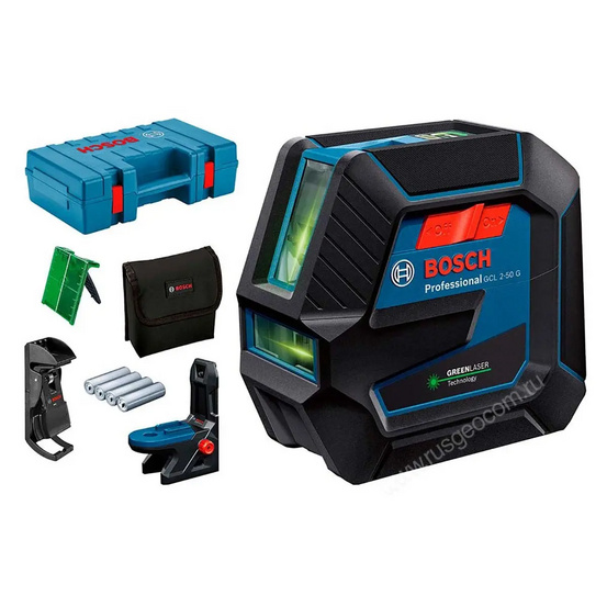 Лазерный уровень Bosch GCL 2-50 G с калибровкой + DK 10