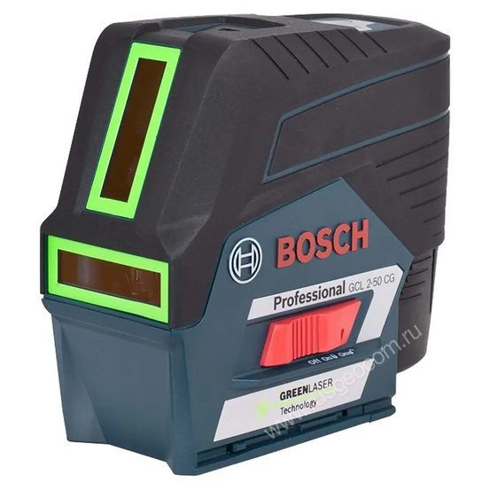 Лазерный уровень Bosch GCL 2-50 CG+RM2+BM 3 clip L-Boxx с калибровкой