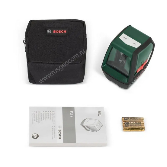 Лазерный построитель BOSCH PLL 2 с калибровкой