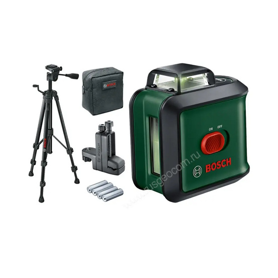 Лазерный нивелир Bosch UniversalLevel 360 с калибровкой + штатив с держателем MM3