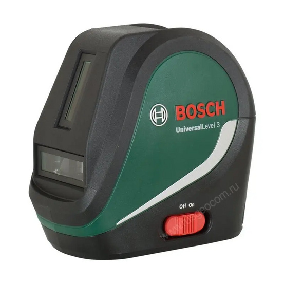 Лазерный нивелир Bosch UniversalLevel 3 SET с калибровкой
