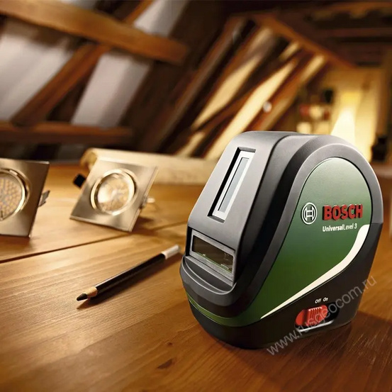 Лазерный нивелир Bosch UniversalLevel 3 SET с калибровкой
