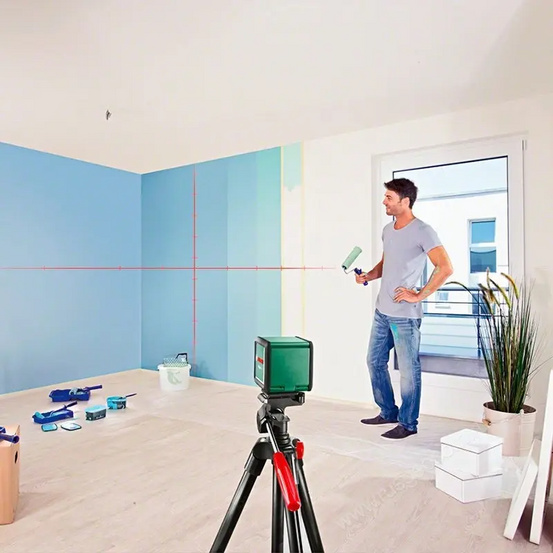 Лазерный нивелир Bosch Quigo Plus с калибровкой