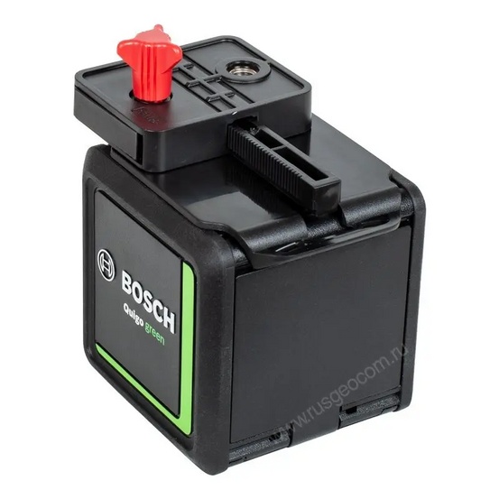 Лазерный нивелир Bosch Quigo Green с калибровкой со штативом