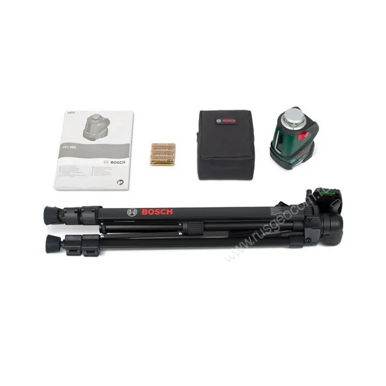 Лазерный нивелир Bosch PLL 360 SET с калибровкой