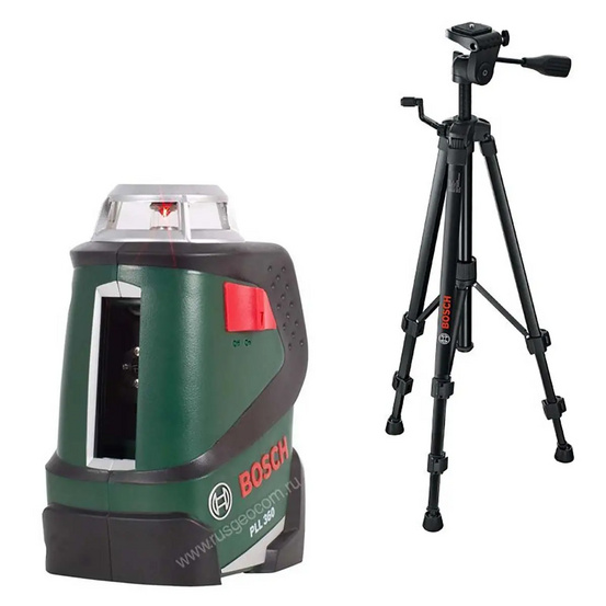 Лазерный нивелир Bosch PLL 360 SET с калибровкой