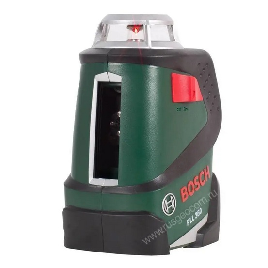 Лазерный нивелир Bosch PLL 360 с калибровкой
