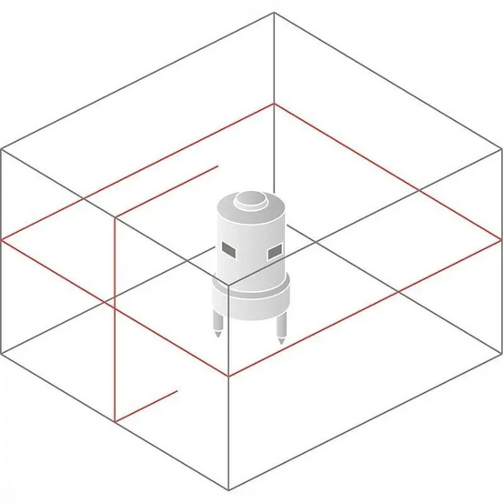 Лазерный нивелир Bosch GLL 2-20 с калибровкой + BM-3 + Кейс