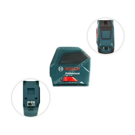 Лазерный нивелир Bosch GLL 2-10 Professional с калибровкой