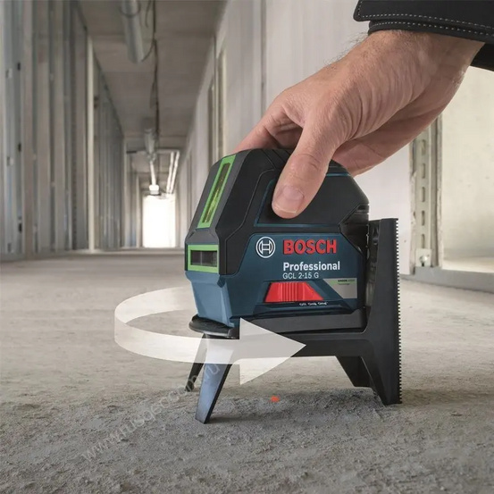 Лазерный нивелир Bosch GCL 2-15G с калибровкой + RM1 + BM3 + кейс