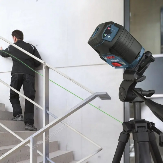 Лазерный нивелир Bosch GCL 2-15G с калибровкой + RM1 + BM3 + кейс