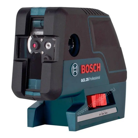 Лазерный уровень Bosch GCL 25 Professional + BT 150