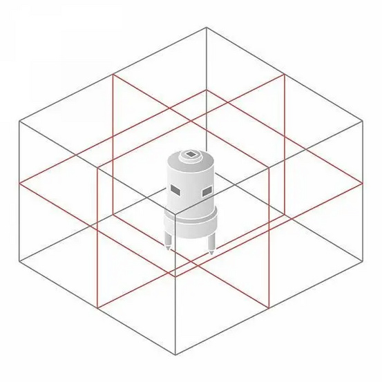 Лазерный уровень Bosch GLL 3-80P + BT250