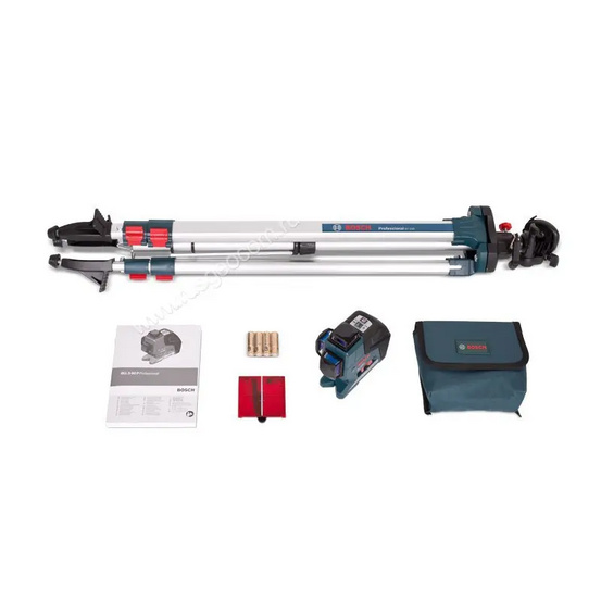 Лазерный уровень Bosch GLL 3-80P + BT250