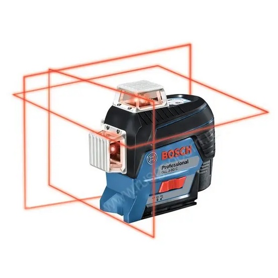 Лазерный нивелир Bosch GLL 3-80 C + BM1 + 12V + Gedore set