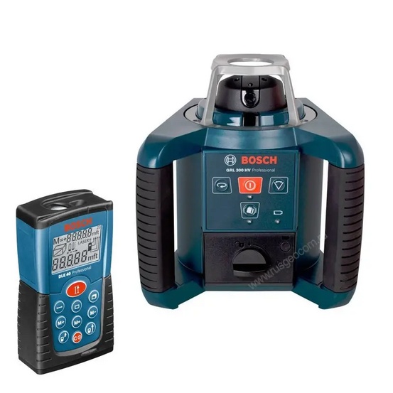Ротационный нивелир Bosch GRL 300 HV Professional + DLE 40 (0.615.994.09G)
