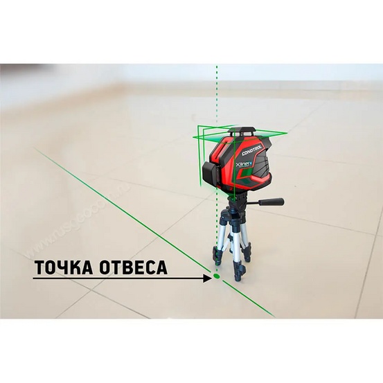 Лазерный уровень Condtrol XLiner Pento 360G Kit с зелёным лучом