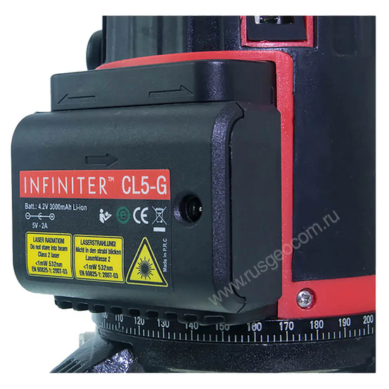 Лазерный уровень Condtrol INFINITER CL5-G с зелёным лучом