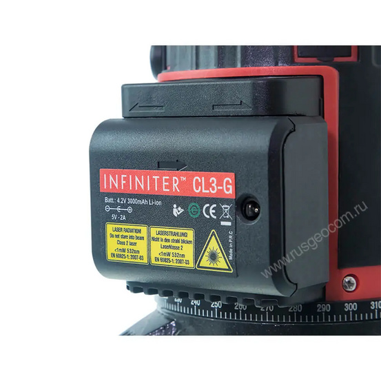 Лазерный уровень Condtrol INFINITER CL3-G с зелёным лучом
