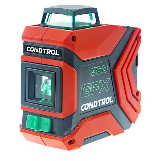 Лазерный уровень Condtrol GFX360 с калибровкой с зеленым лучом