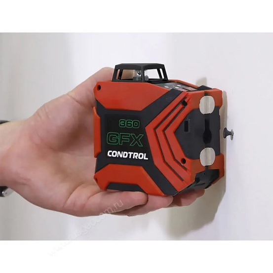 Лазерный уровень Condtrol GFX360 с калибровкой с зеленым лучом