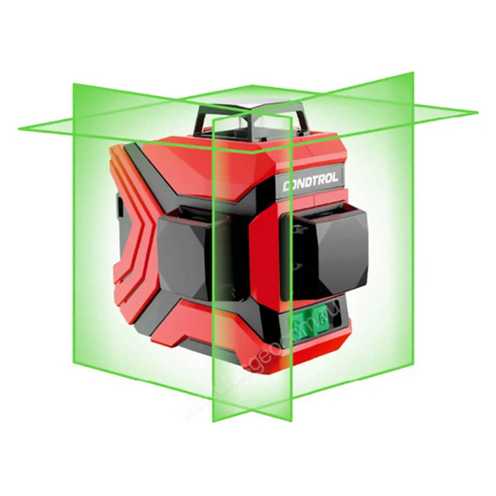 Лазерный уровень Condtrol GFX360-3 с калибровкой с зеленым лучом