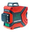 Лазерный уровень Condtrol GFX360-3 с калибровкой с зеленым лучом
