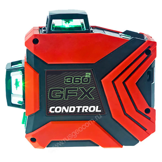 Лазерный уровень Condtrol GFX360-2 Kit с зеленым лучом