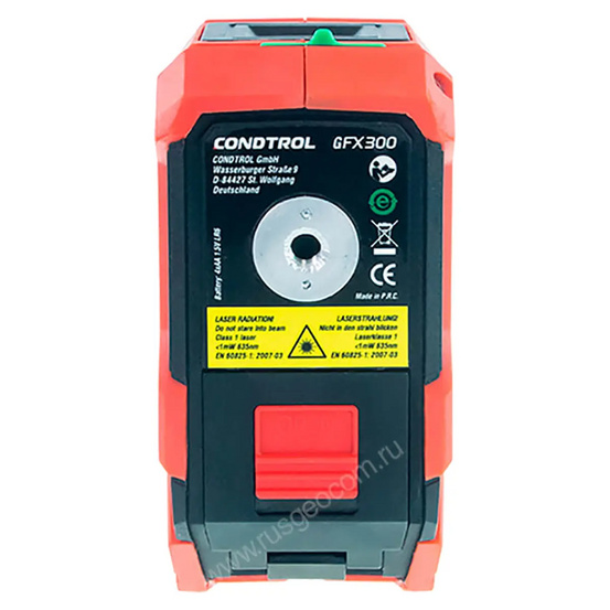 Лазерный уровень Condtrol GFX300 с зеленым лучом