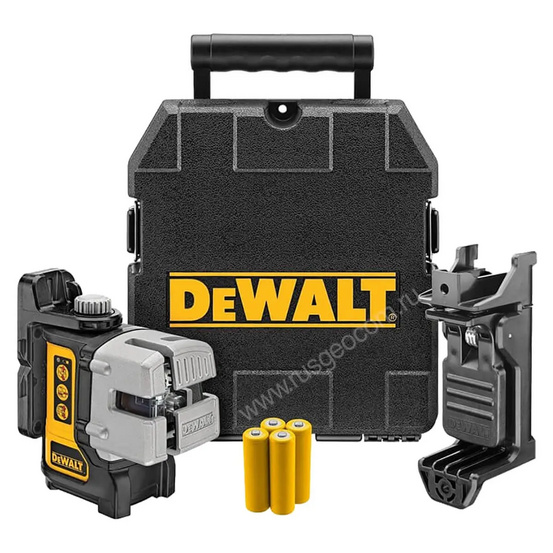 Лазерный уровень DEWALT DW089K с калибровкой