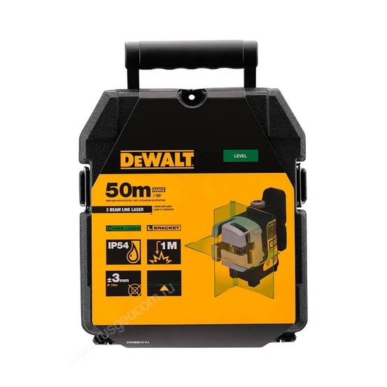 Лазерный уровень DEWALT DW089CG с калибровкой