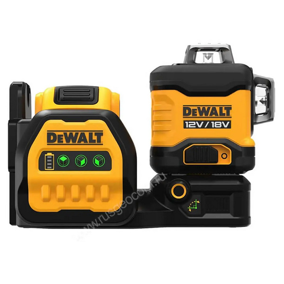 Лазерный уровень DEWALT DCE089D1G18 с калибровкой