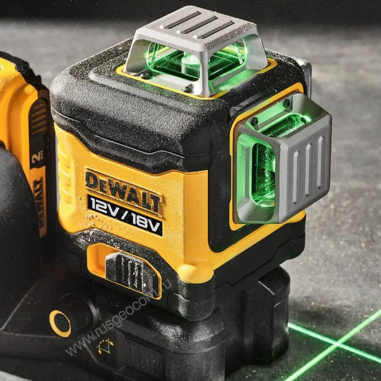 Лазерный уровень DEWALT DCE089D1G18 с калибровкой
