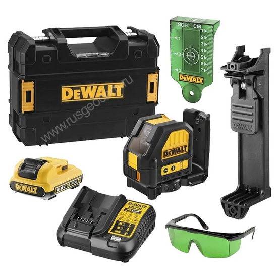 Лазерный уровень DEWALT DCE088D1G с калибровкой