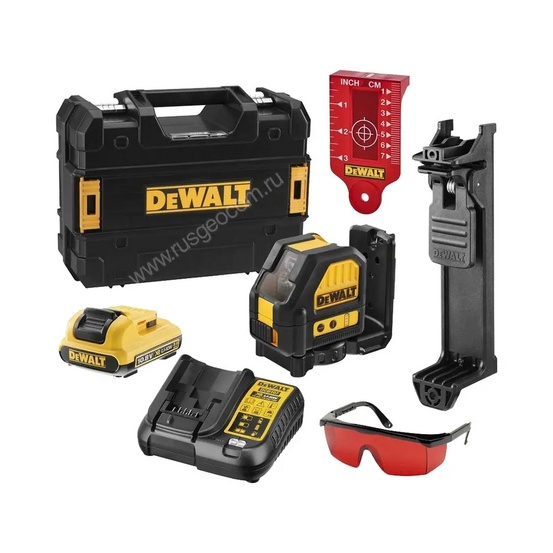 Лазерный уровень DEWALT DCE088D1R с калибровкой